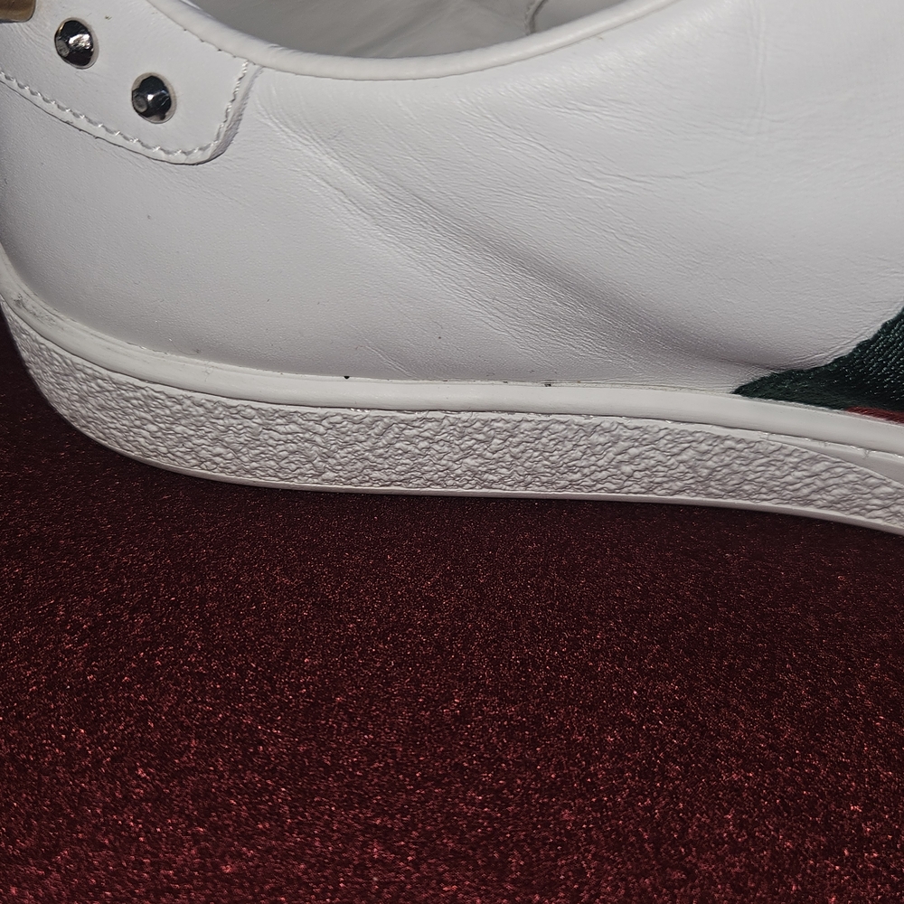 Gucci White Sneakers with Spikes - Picture 13 of 16